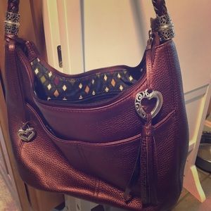 Brighton Barbados zip top hobo